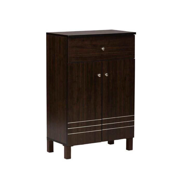 Spacewood 4 Door Wardrobe Natural Finish, Brown - Image 3